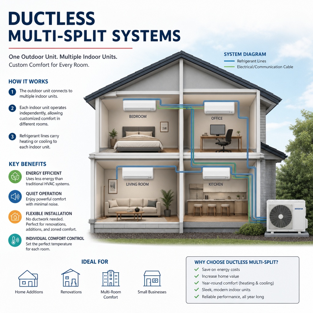 Ductless Multi-Split Systems
